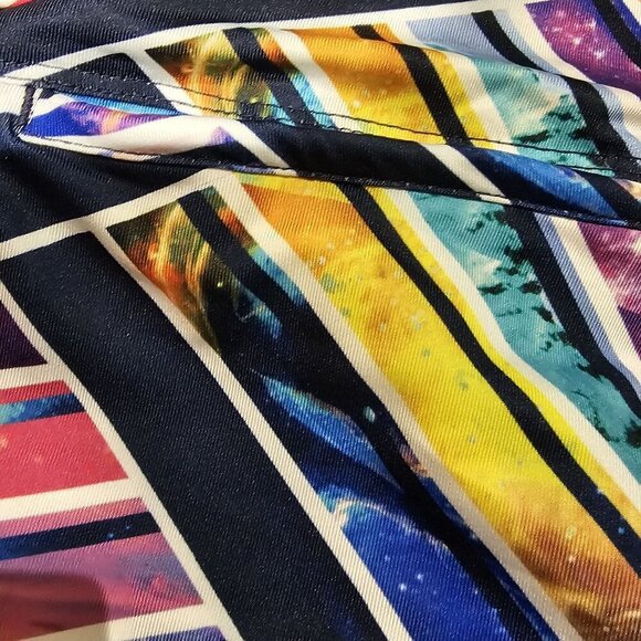 Lucky In Love Womens Striped Pickle ball Tennis Pull on Skort XL - Picture 7 of 13